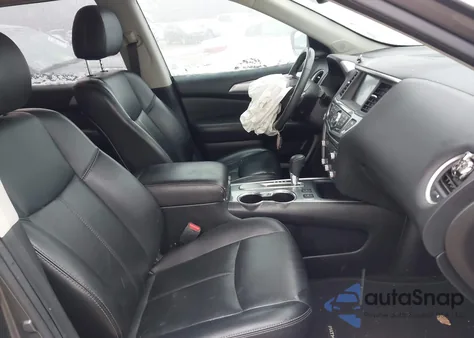 2017 Nissan Pathfinder Sl из США, поврежденный, VIN 5N1DR2MN0HC660974